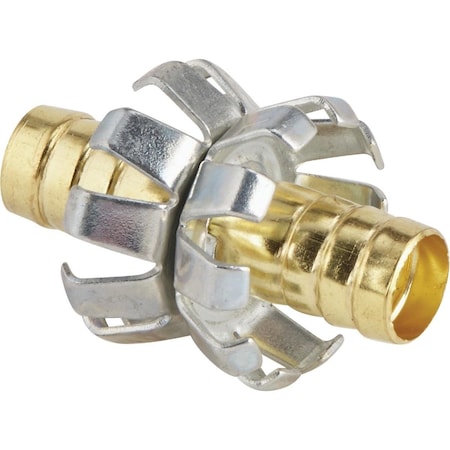 Best Garden 1/2 In. Brass Mid-Hose Mender GB-011